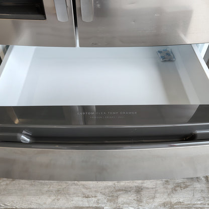 Frigidaire 36 in. 26.3 cu. ft. 4-Door Standard-Depth Refrigerator in Stainless Steel FRMS274TAV