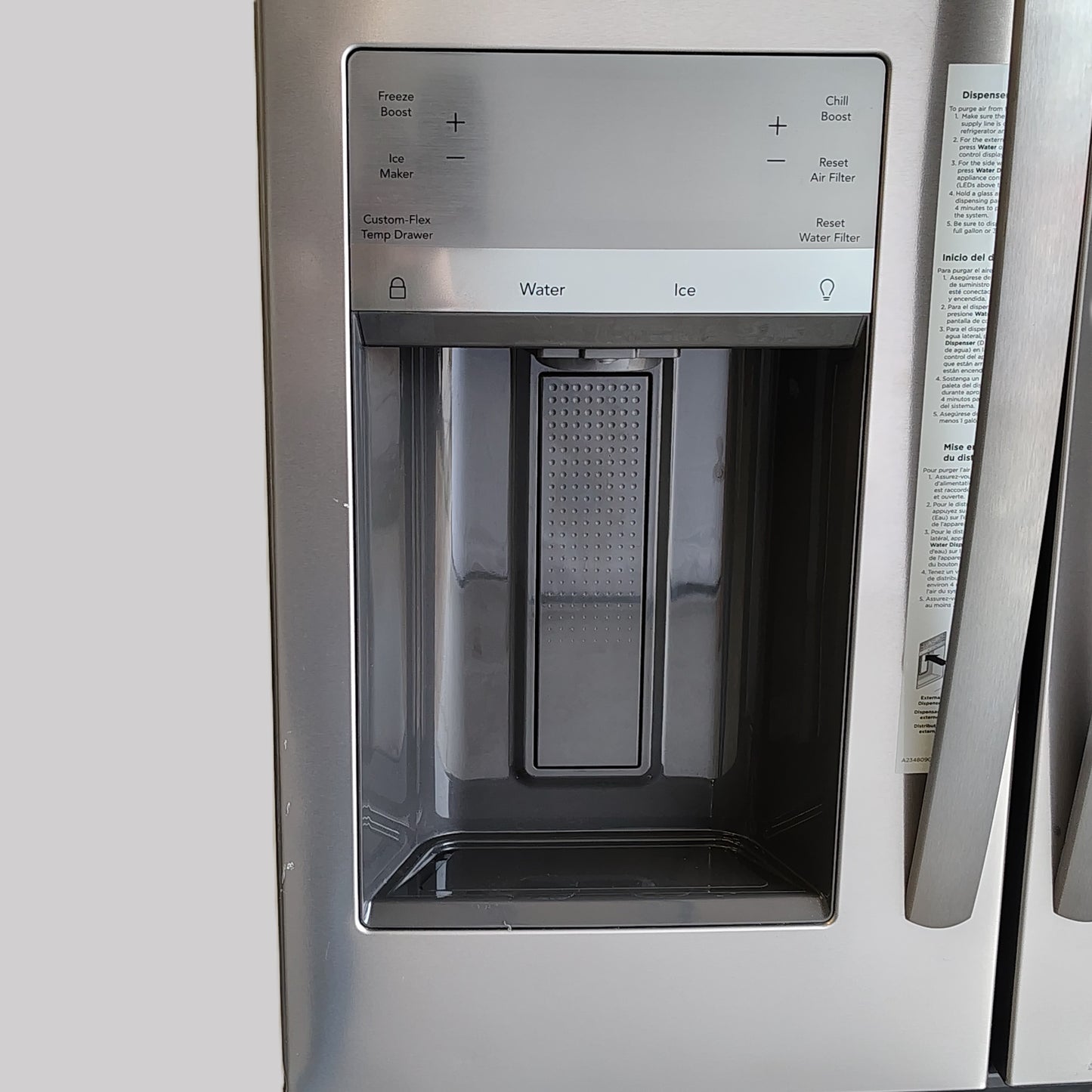 Frigidaire 36 in. 26.3 cu. ft. 4-Door Standard-Depth Refrigerator in Stainless Steel FRMS274TAV