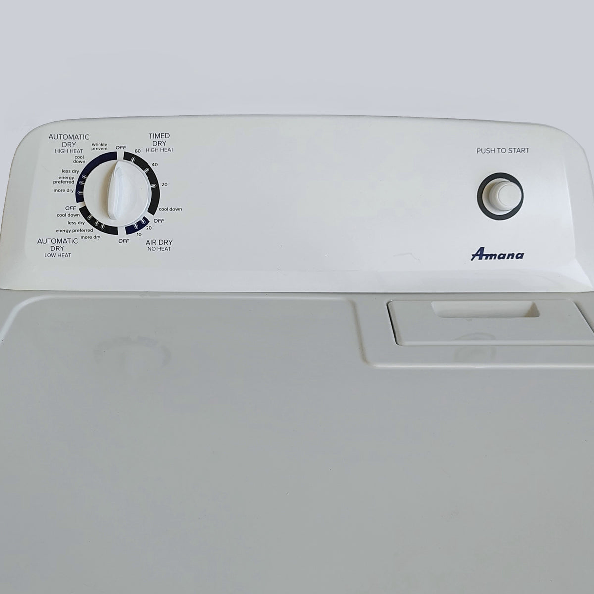 Amana 6.5 cu. ft. Vented Front Load Gas Dryer in White with Wrinkle Prevent Option NGD4655EW