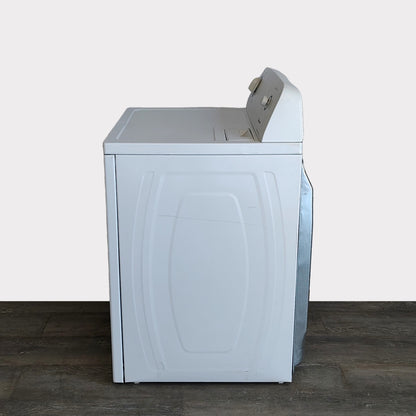 Amana 6.5 cu. ft. Vented Front Load Gas Dryer in White with Wrinkle Prevent Option NGD4655EW