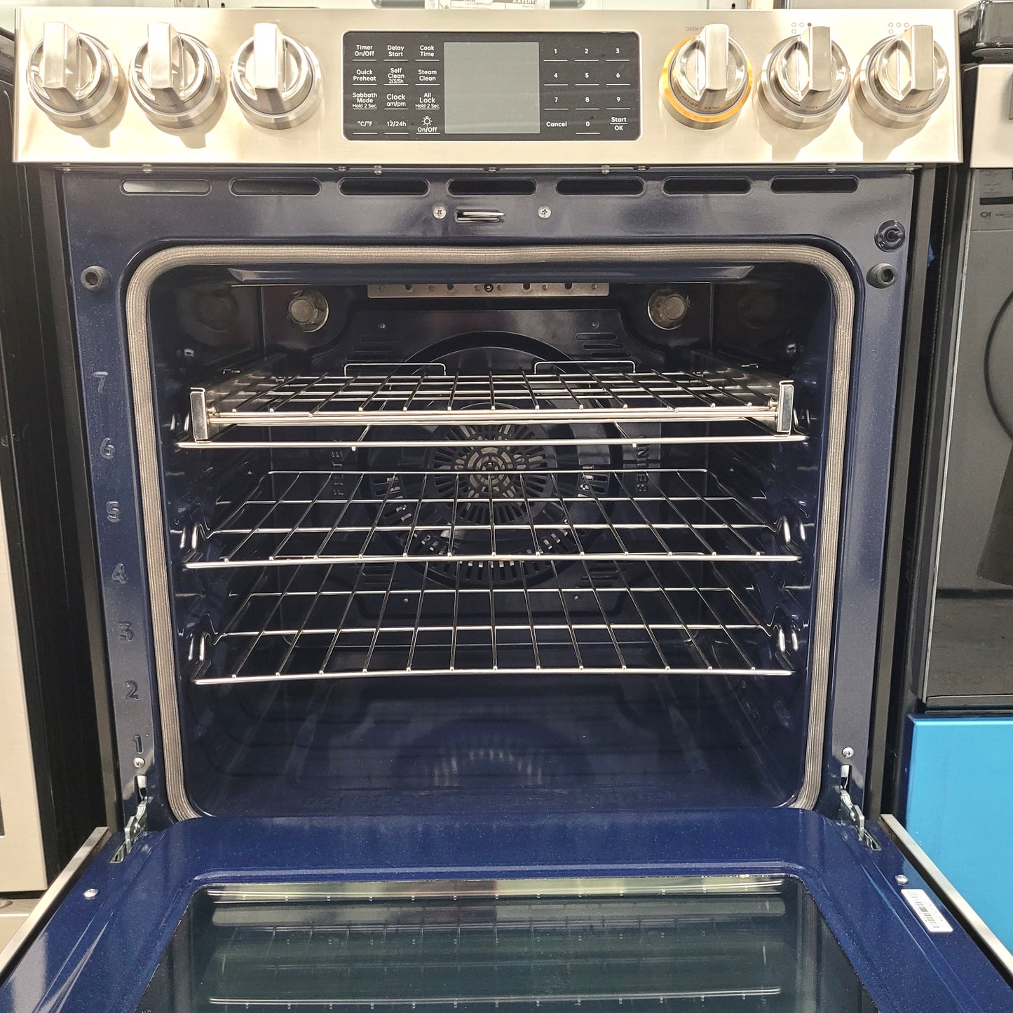 Fotile 30 in. Fresh Bake Technology 5-Burner Slide-In Electric Range in Stainless Steel with Convection RES30552