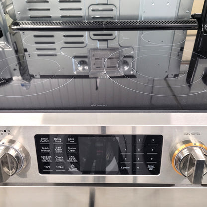 Fotile 30 in. Fresh Bake Technology 5-Burner Slide-In Electric Range in Stainless Steel with Convection RES30552