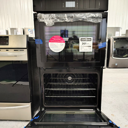 Frigidaire 30 in. Double Electric Built-In Wall Oven with Convection in Stainless Steel FCWD3027AB