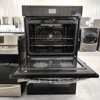 Frigidaire 30 in. Double Electric Built-In Wall Oven with Convection in Stainless Steel FCWD3027AB