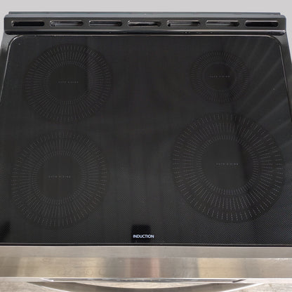 Frigidaire Gallery 30 in. 4 Element Slide-In Induction Range in Stainless Steel with Convection and Air Fry FGIH3047VFE
