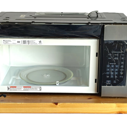 GE  1.6 Cu. Ft. Over-the-Range Microwave Oven Stainless Steel JVM3160RFSS