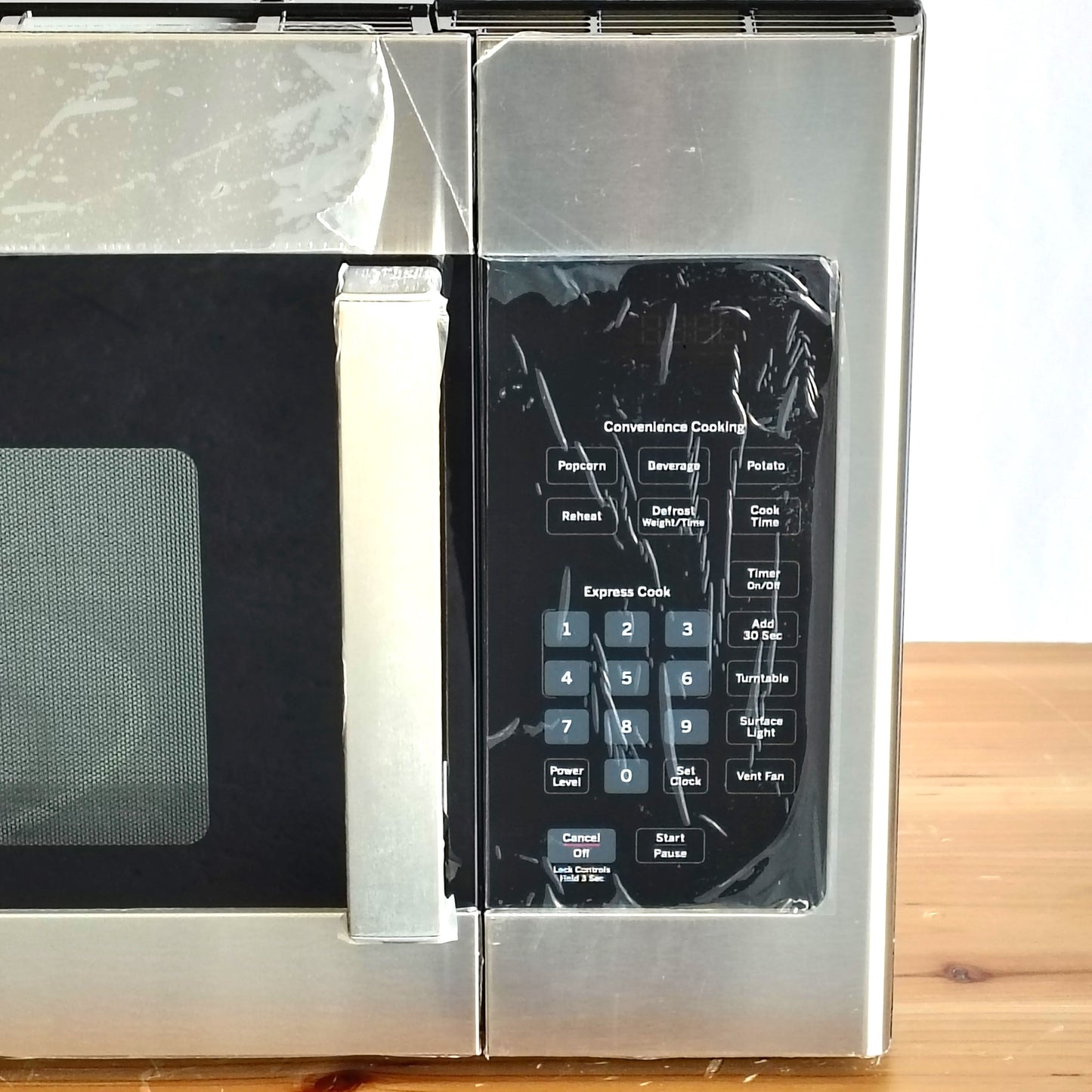 GE  1.6 Cu. Ft. Over-the-Range Microwave Oven Stainless Steel JVM3160RFSS