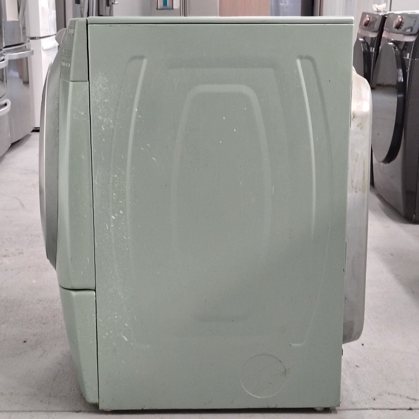 Whirlpool 7.4 cu. ft. Capacity Electric Steam Dryer in New Aspen Green WED9600TA1