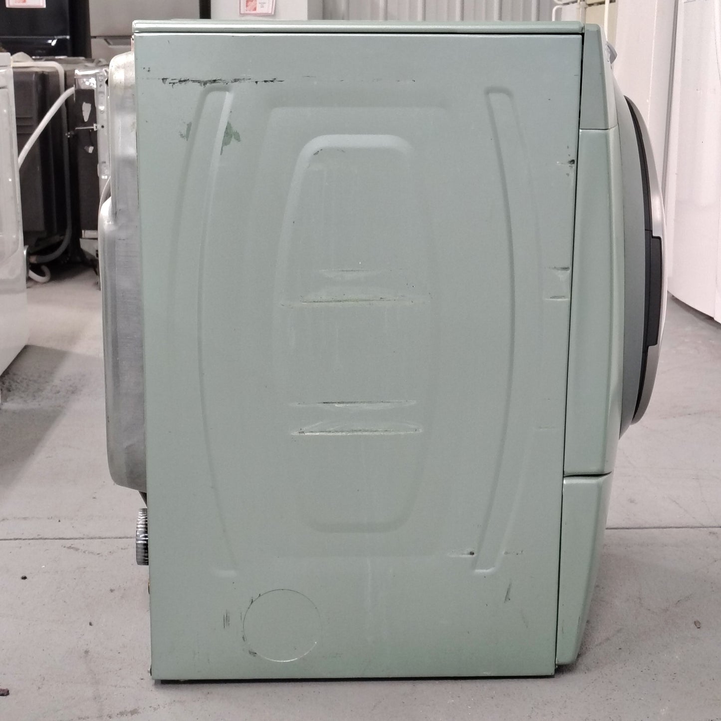 Whirlpool 7.4 cu. ft. Capacity Electric Steam Dryer in New Aspen Green WED9600TA1