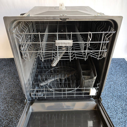Frigidaire 24 in Top Control Built-in Dishwasher with Plastic Tub in Stainless Steel FDPH4316AS