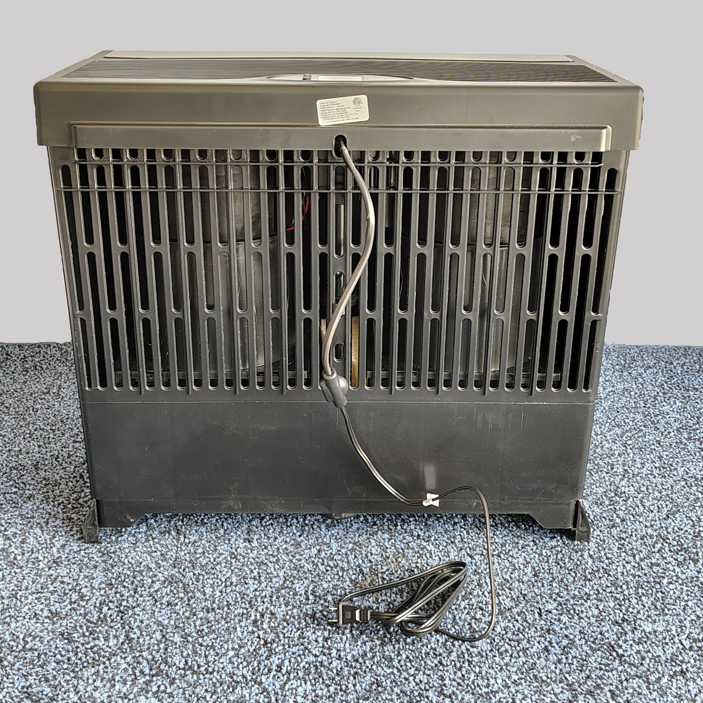 Aircare Valiant Cool-Mist Evaporative Whole-House Humidifier for 4,000 sq. ft., Brushed Nickel HD1409