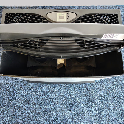 Aircare Valiant Cool-Mist Evaporative Whole-House Humidifier for 4,000 sq. ft., Brushed Nickel HD1409
