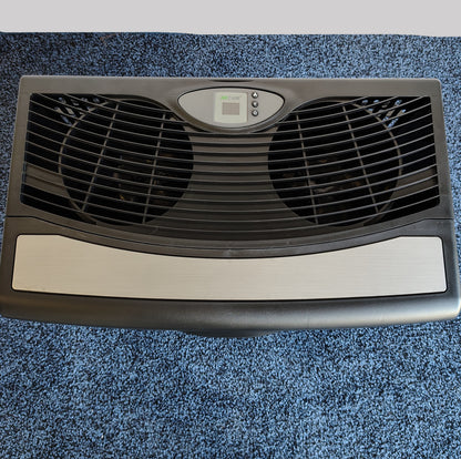 Aircare Valiant Cool-Mist Evaporative Whole-House Humidifier for 4,000 sq. ft., Brushed Nickel HD1409