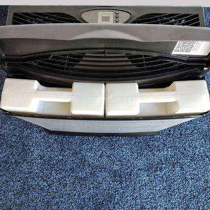 Aircare Valiant Cool-Mist Evaporative Whole-House Humidifier for 4,000 sq. ft., Brushed Nickel HD1409