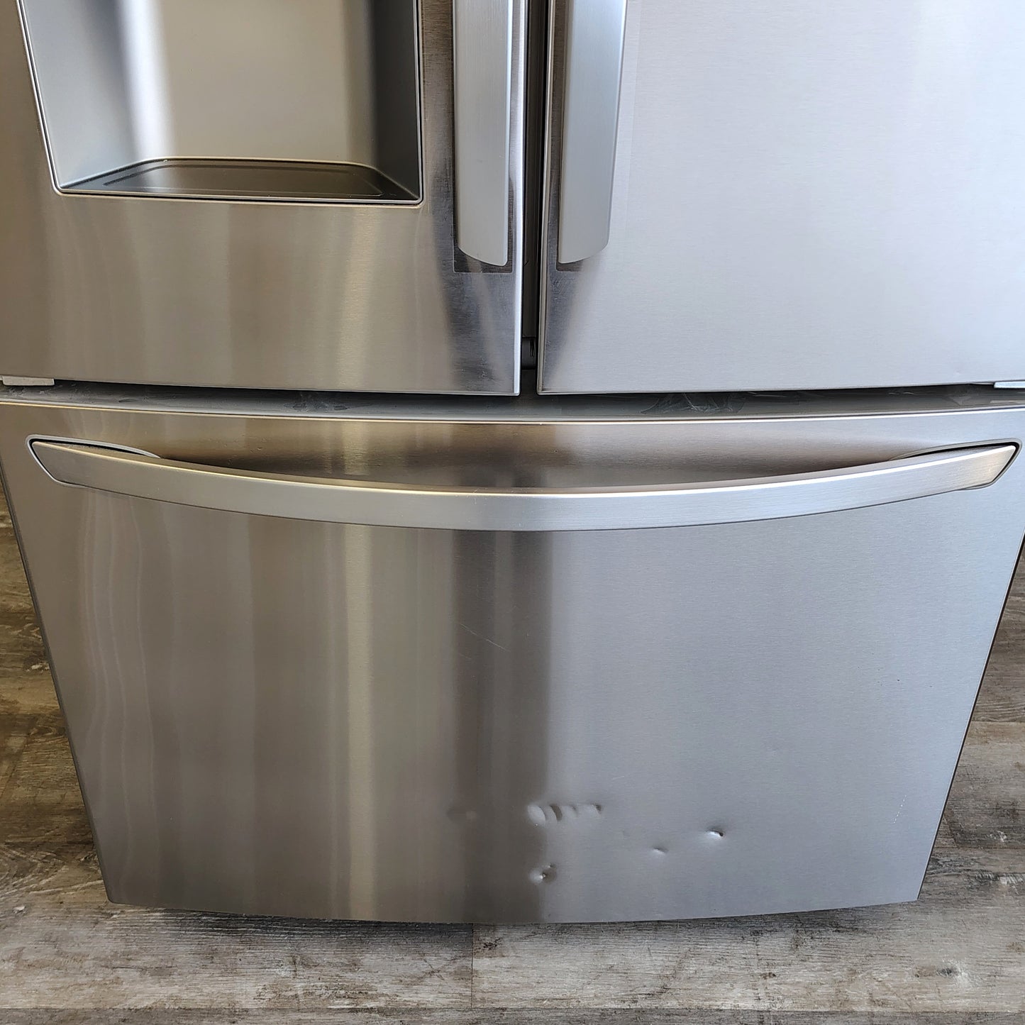 LG Standard-Depth 26.2 cu. ft. SMART French Door Refrigerator with Dual Ice Maker LFXS26973S