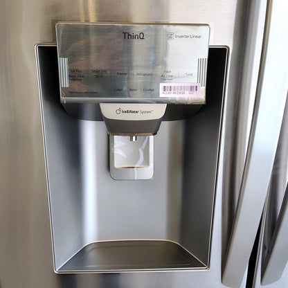LG Standard-Depth 26.2 cu. ft. SMART French Door Refrigerator with Dual Ice Maker LFXS26973S