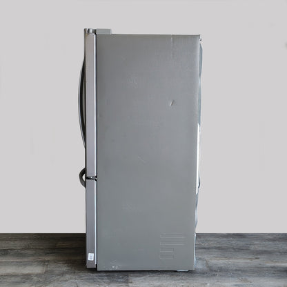 LG 30 in. W 22 cu. ft. French Door Refrigerator with Ice Maker in Stainless Steel LFCS22520S