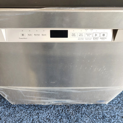Maytag 24 in. Fingerprint Resistant Stainless Front Control Built-In Tall Tub 50 dBA Dishwasher with Dual Power Filtration MDB4949SKZ