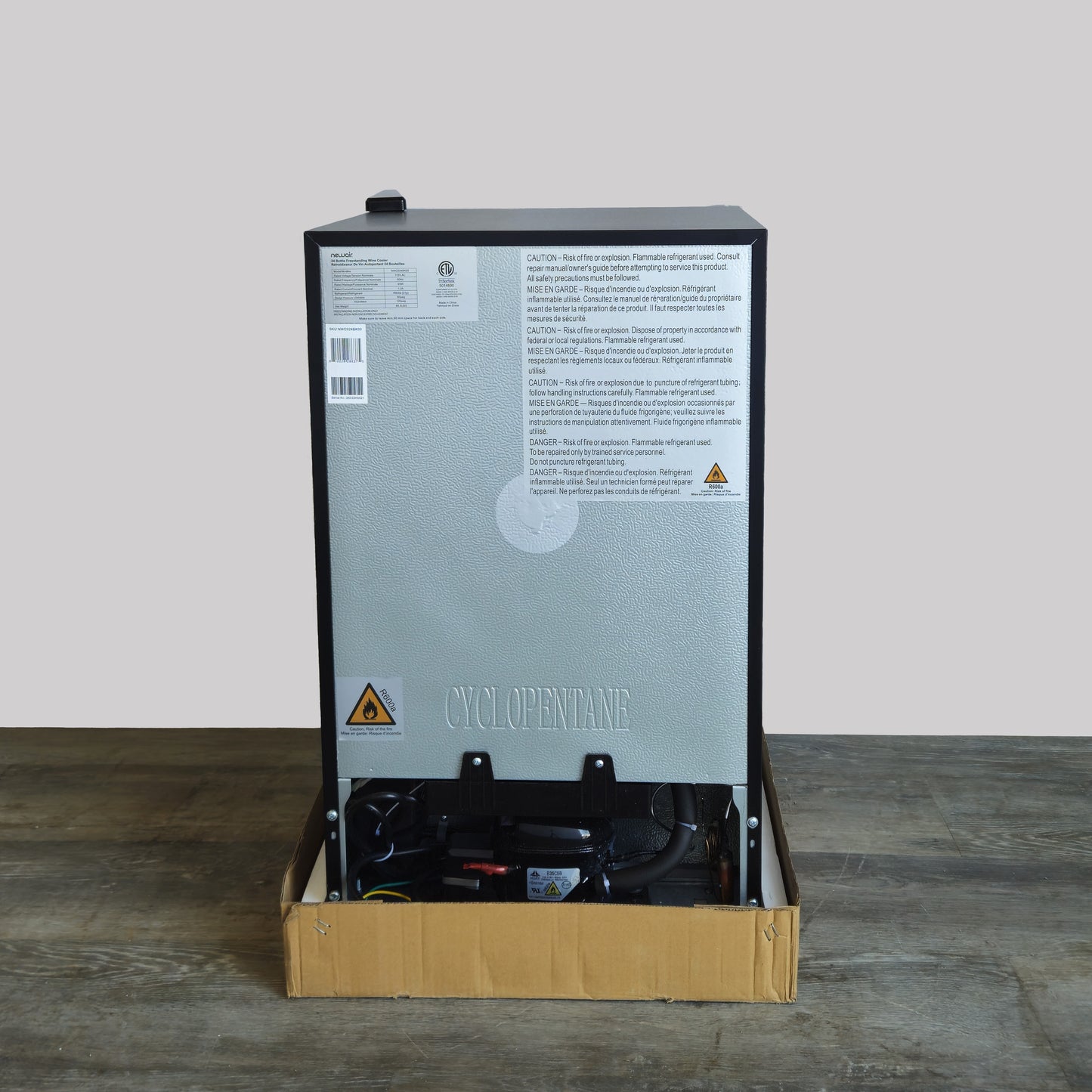 NewAir Shadow Series Freestanding Wine Cooler NWC024BK00