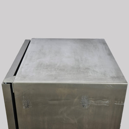 Tazpi 4.9 cu. ft. 24 in. 190 Can Built-In/Freestanding Outdoor Cooler Fridge with 4 wheels, Weatherproof, Stainless Steel TAOT24HD