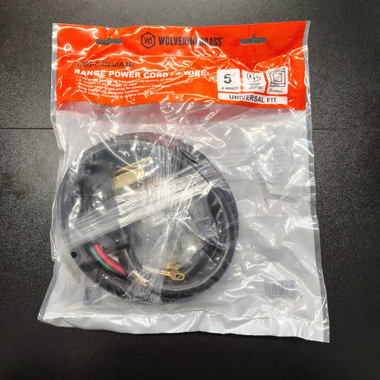 4-Wire 5 ft. Range Power Cord WBPC5B40A4R