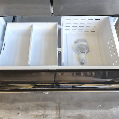 Samsung 27 cu. ft. Counter-Depth SMART French Door Refrigerator Stainless Look RF27CG5010S9AA