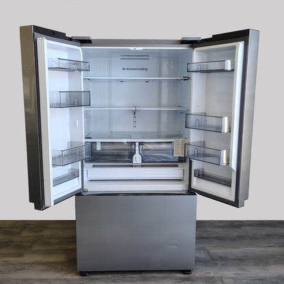 Samsung 27 cu. ft. Counter-Depth SMART French Door Refrigerator Stainless Look RF27CG5010S9AA